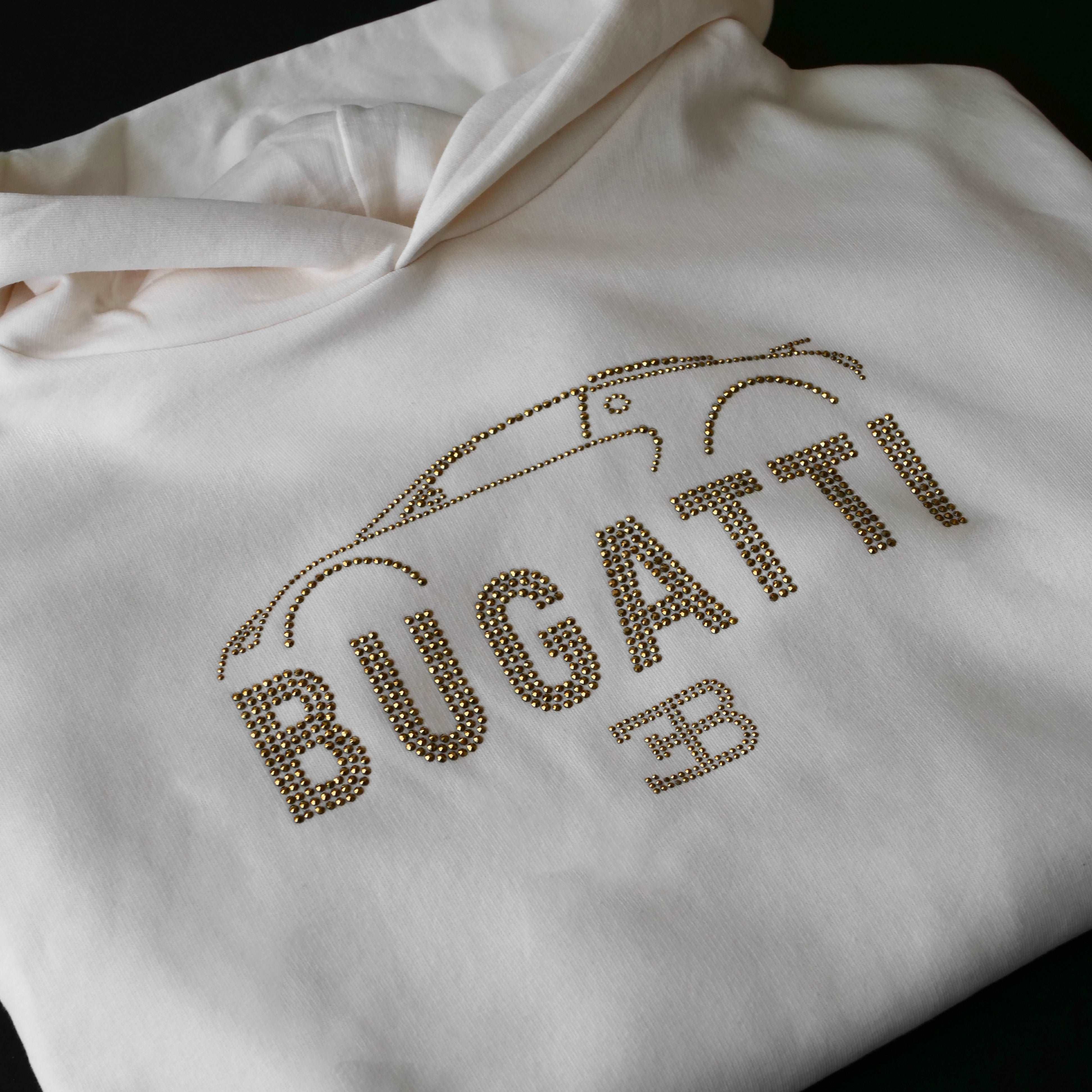 Deville Apparel Bugatti Veyron Rhinestone Hoodie T Shirts